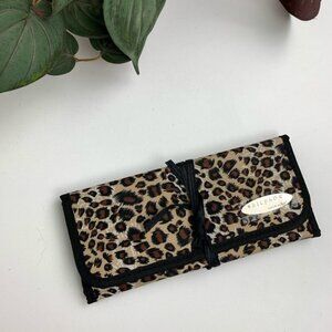 NEW - Silpada Leopard Print Jewellery Travel Roll